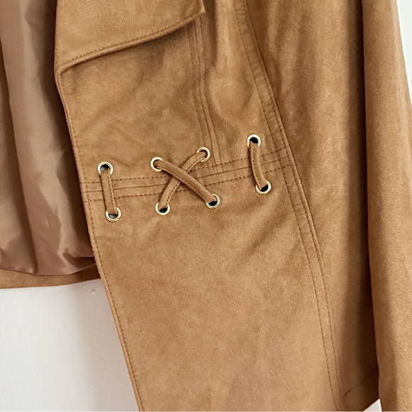 Faux Suede Jacket - Picture 2 of 3